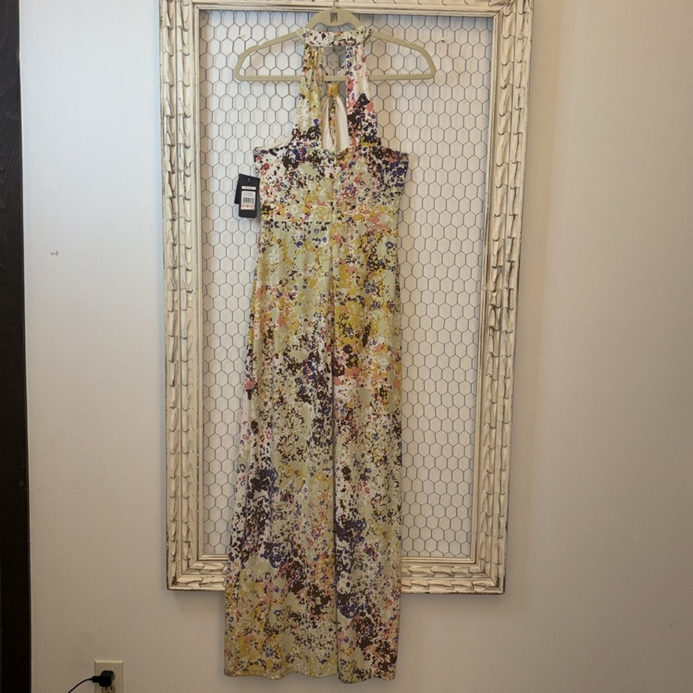 NWT Guess Winona Multicolor Maxi Dress - Picture 7 of 15